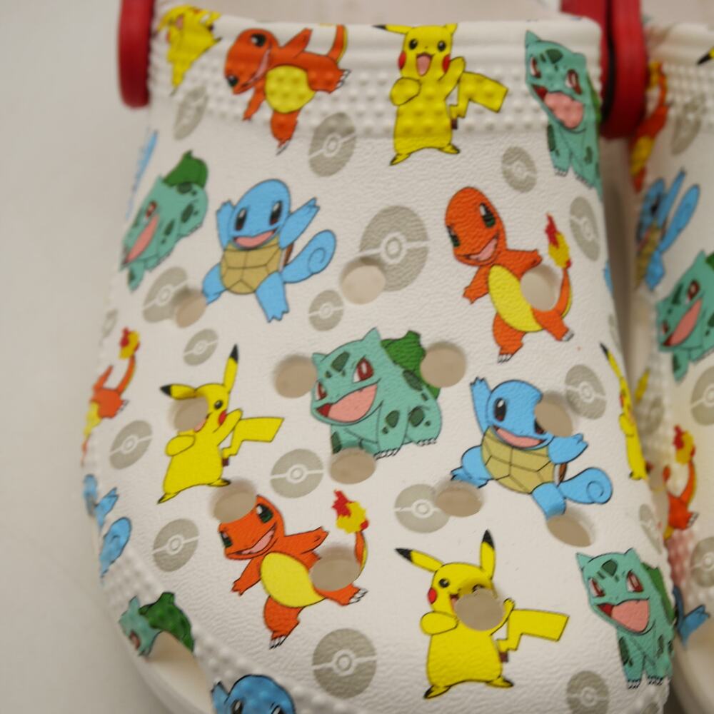 NEW Crocs Pokemon C13 Sandals Clogs Children's Kid's Size 13 Limited Edition - Picture 7 of 10
